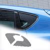2x PVC Window Decoration Decorative Car Front and Rear Triangle Window Glass Stickers Suitable for SEAT Leon MK2 2008-2012
