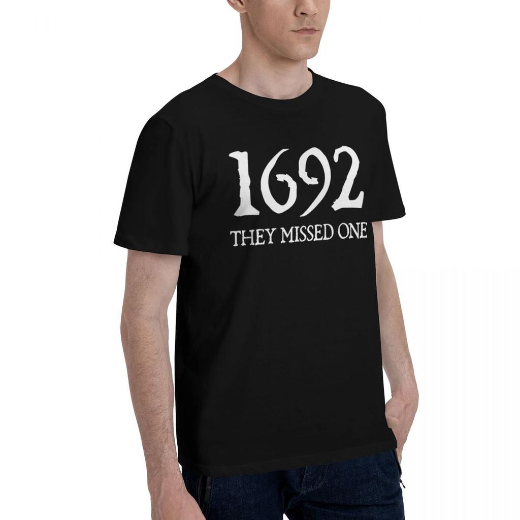 1692 They Missed One Letter 100 Cotton Casual Breathable Confortable Vintage Mens Clothing Deals Mens Wear