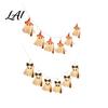 Whimsical Witch Hat Ghost Decor LED String Lights for Halloween Decorations Cute Hanging Gauze Lamps Holiday Room Ornament with Warm White