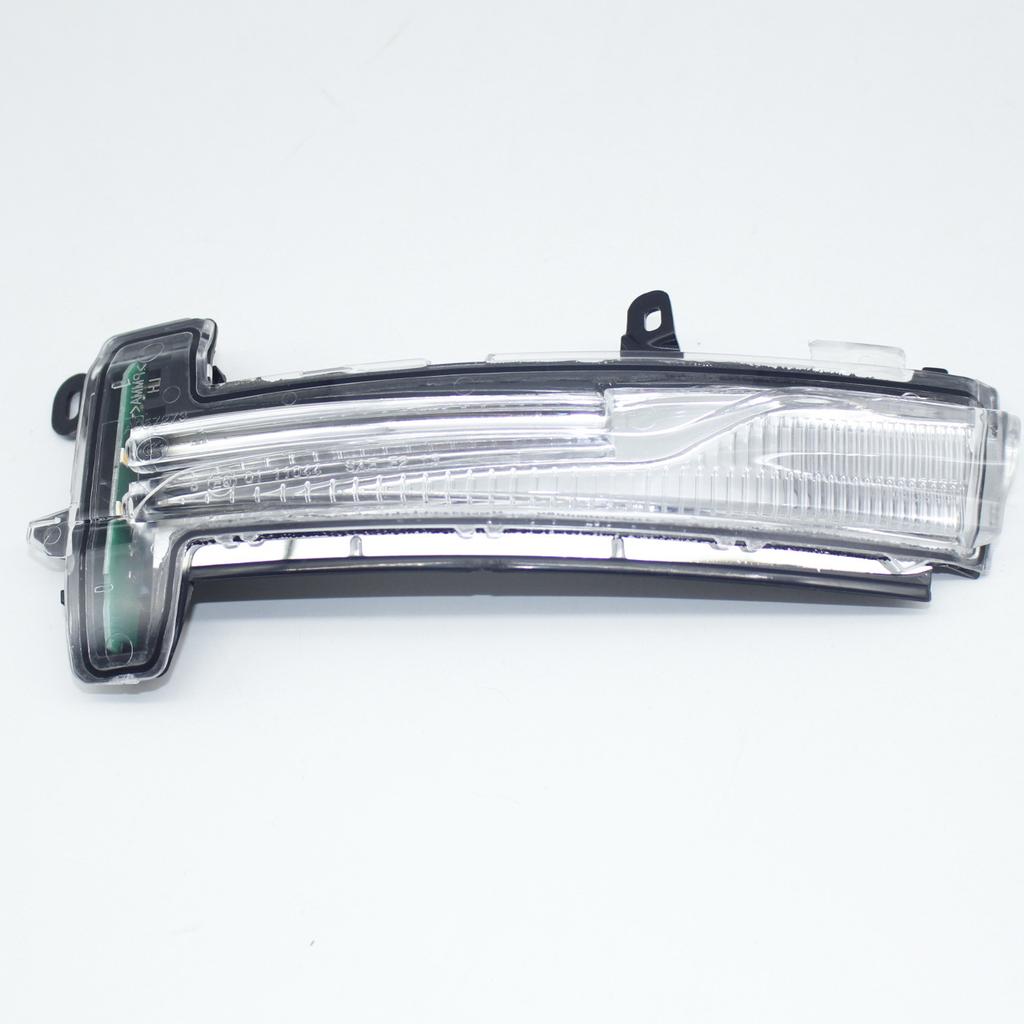 Car Rearview Mirror Turn Signal Light Silver/Black for XC60 2014-2017