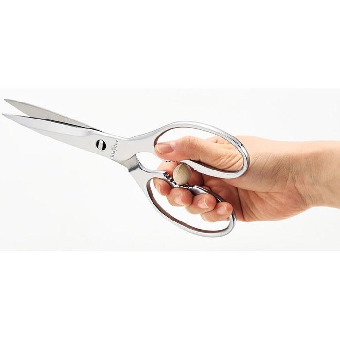 Yokoyama Bladeall All-Stainless Kitchen Scissors BLD-500 Silver