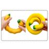 Stress Relief Banana Squeeze Toy Kids Adults Stretchy Giant Banana Sensory Toy Portable Lightweight Calming Fruit Fidget Toy