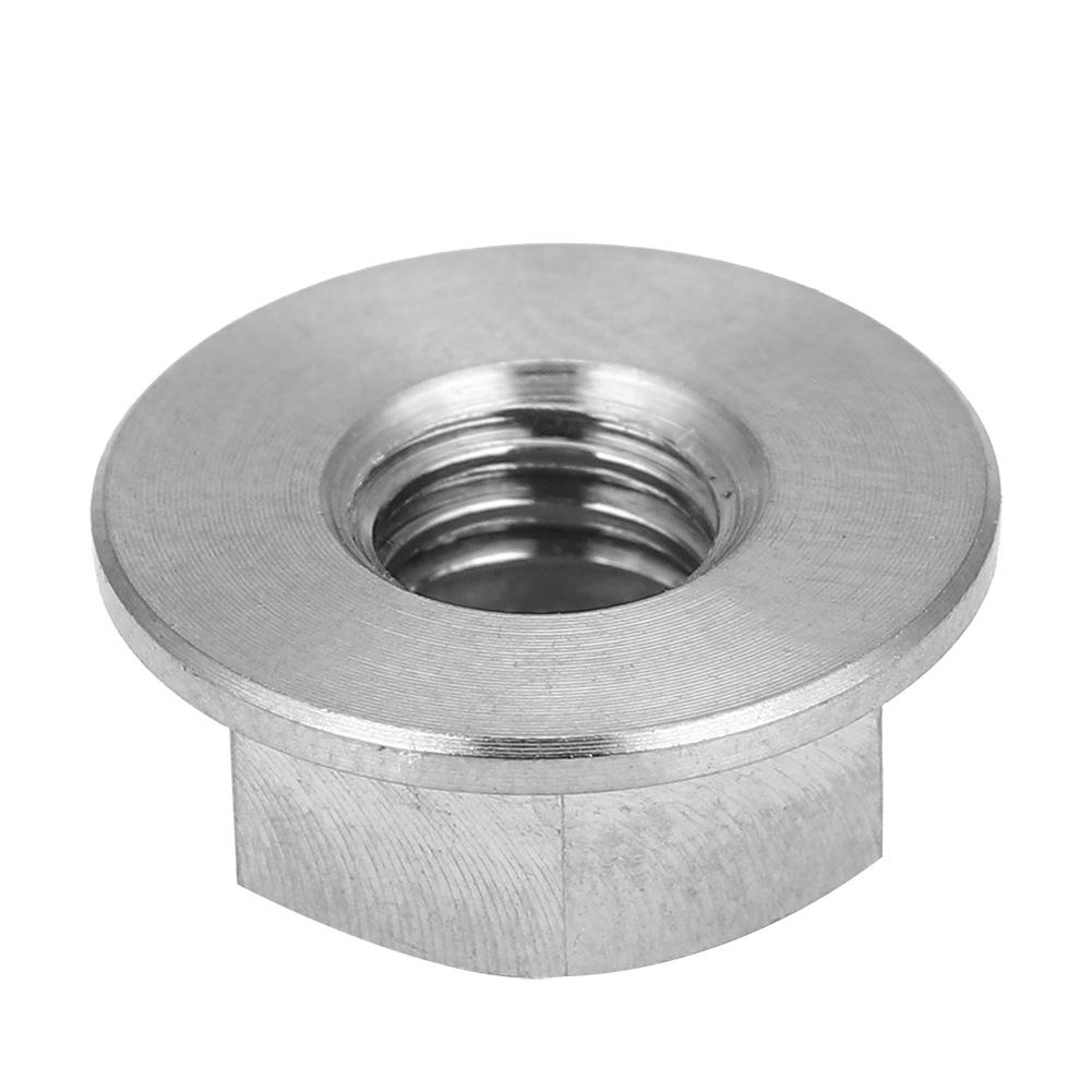 1pc M5 M6 M8 M10     Alloy Flange Lock Nut for   Motorcycle (M6X1.0)