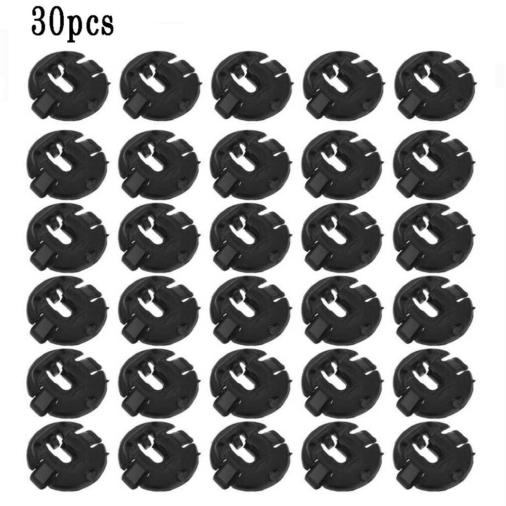 Befestigungsclip Kotflügelverkleidung Clips Los Pack Ersatz Zubehör Schwarz Kit Ersatz #4F0825429A 30 Stück Für A1 A4