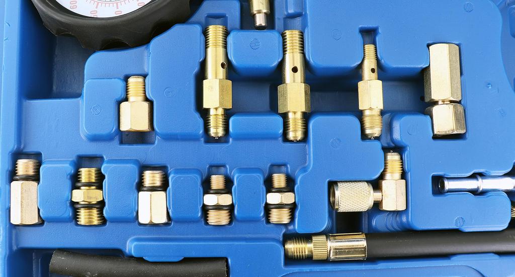 Tester Manometro Pressione Carburante Pompa Iniezione Benzina Kit Manometro