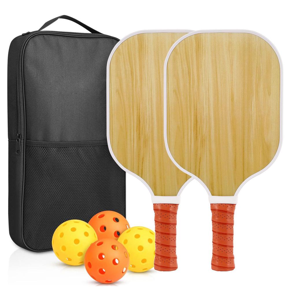 Pickleball-Schläger aus Kohlefaser-Wabenstruktur für Outdoor-Sportarten