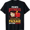 New Limited Postal Worker T Shirt Funny Mailman Postman I'M Into Fitness
