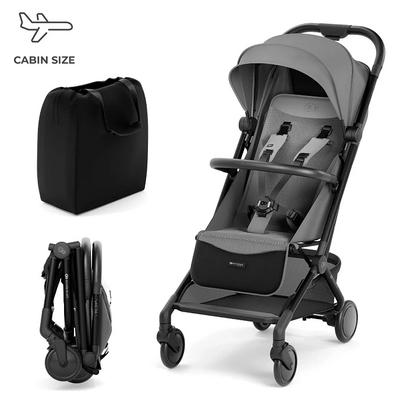 Kinderkraft PILOT 2 Ultralight Airplane Stroller, Grey