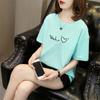 Summer Style Korean Letter Printing Short-sleeved T-shirt