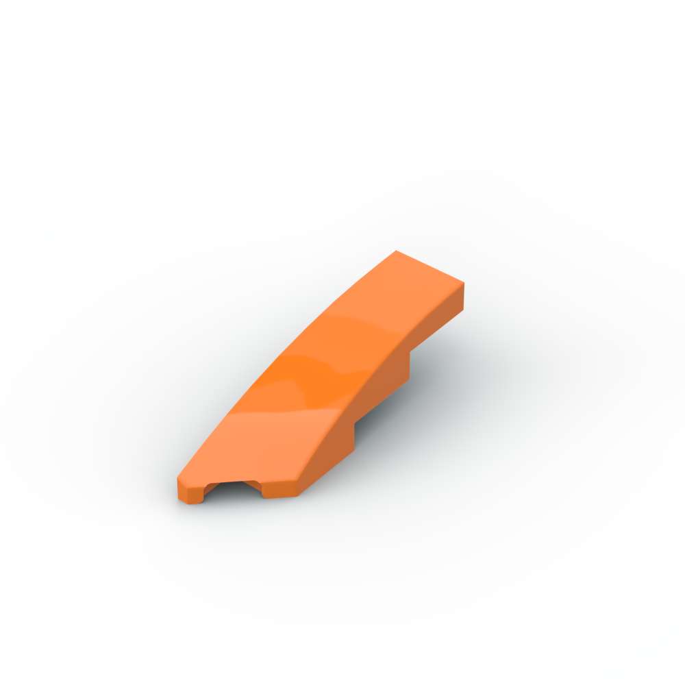 

MY OWN CREATION 10PCS 5415 Wedge Arc Panel 1x4 Left Building Blocks Shaped Board Component Blocks Particle Assemble Playthings Children Birthday Gifts