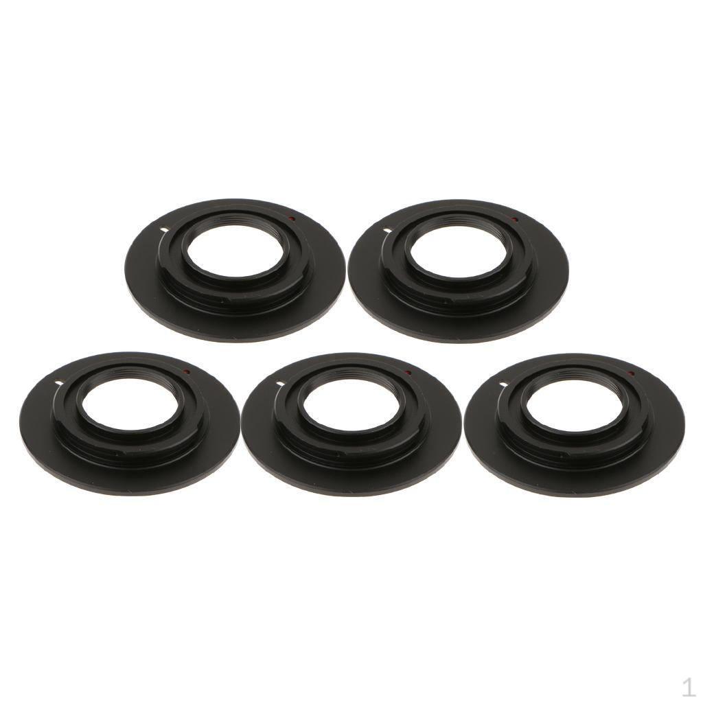 

5pcs/set Camera Lens Mount Connector for C-Mount to /3 MFT