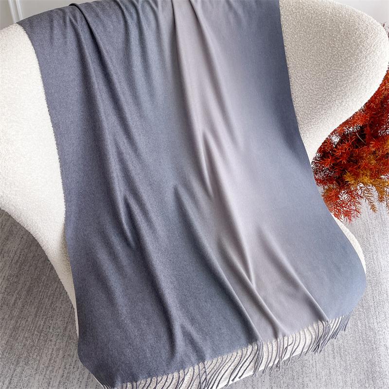 New 40 Color Winter Scarf for Women Long Warm Cashmere Scarves Hijab Solid Lady Shawl Wrap Pashmina Bandana Stoles 70X190Cm
