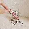 1Pcs Doll House Home Decoration 1/12 Dollhouse Accessories Mini Metal Baby Carriage Miniature Pushcart Model