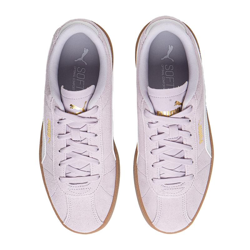 New PUMA Club 2 Low Top Skateboard Shoes Women's Light Purple 397444-12