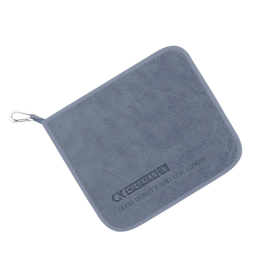 Fishing Towels with Clip Microfiber Towels Fishing Accessories Soft Quick Drying Bait Towel for Scrubbing Boats and Rods