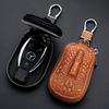 Crocodile Leather Key Holder for Men - Multifunctional Car Key Pouch with Belt Clip, Creative Keychain Organizer