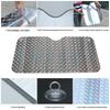 Universal Car Laser Sunshade with Thickened Heat Insulation for Front Windshield - Off-Road Suction Cup Type