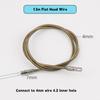 Connect To 4mm Wire Automatic Thread Guide Carbon Steel Fast Cable Puller Auxiliary Tools