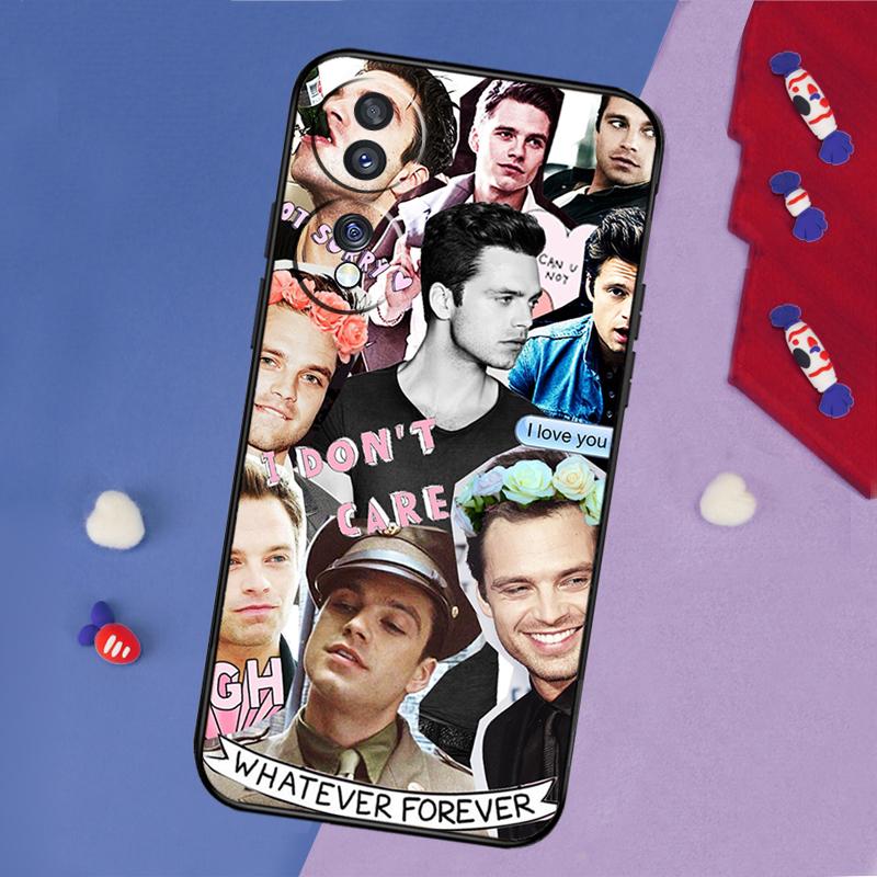 Sebastian Stan Case For Honor Magic 7 Pro 5 6 Lite Honor X8b X9a X8a X8 X9 X9c X9b 50 70 90 200 Lite Cover
