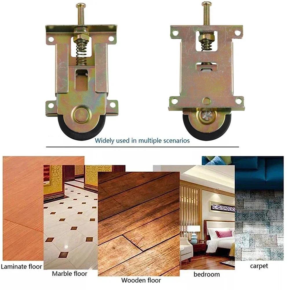 Wardrobe Sliding Door Pulley Hanging Wheel Cabinet Sliding Door Roller Track Slot Wheel Furniture Hardware Pulley