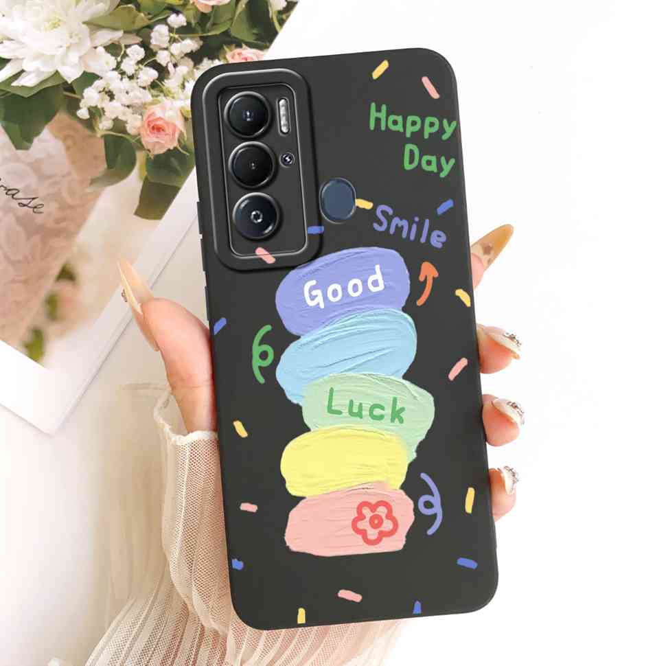For Tecno Pova Neo Case LE6 LE6h Silicone Luxury Cute Love Rabbit Funny Back Cover For Tecno PovaNeo Phone Case Bumper