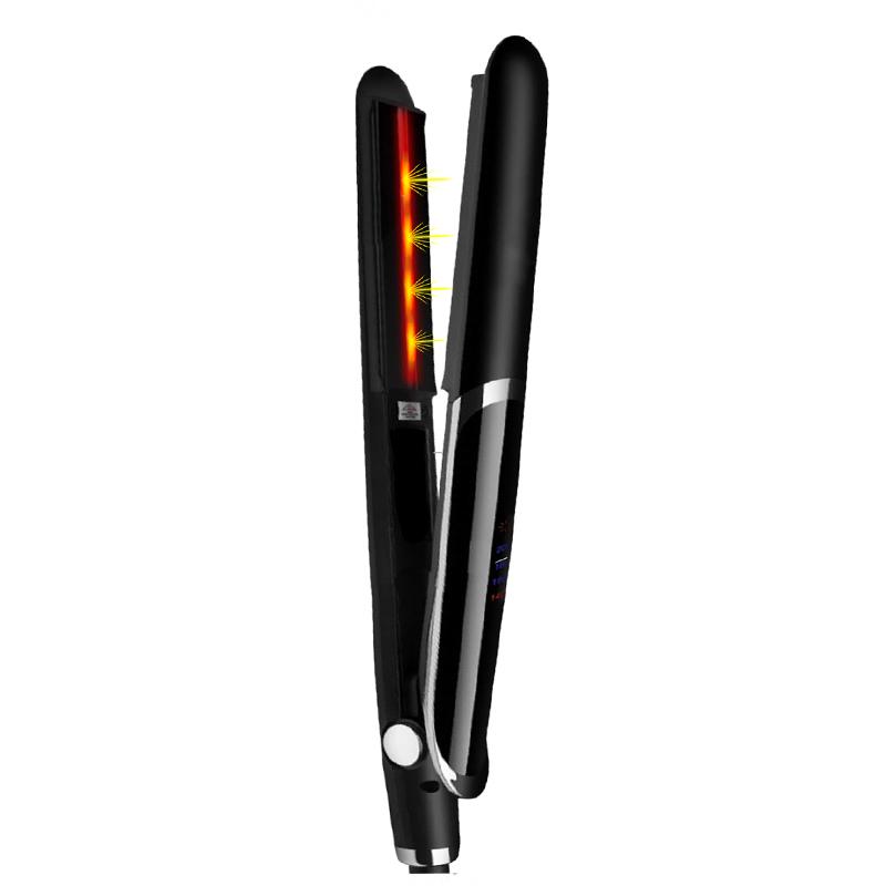 Professional Recovers Damaged Hair Tool with Ultrasonic Infrared Hair Care Iron Cold Flat Iron Hair Treament Styler