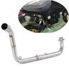 For Honda MSX Grom 125 2013-2024 Grom125 MSX125 MSX 125 Full System Black / Silvery / Carbon Exhaust Tips With Header Link Pipe
