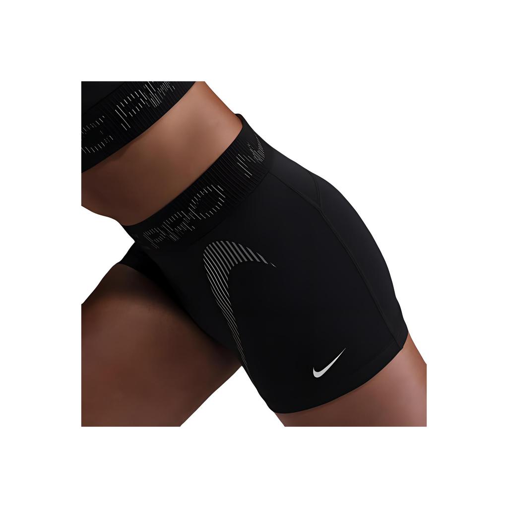 Nike Logo Letter Print Slim Fit Sports Shorts Women Shorts Black HJ1226-010