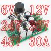 PWM DC Motor Speed Controller: 6V-60V, PLC & Microcontroller Support, 0-5V Analog Input
