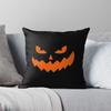 Black Fear Skeleton Decorative Home Pillow Case Cushion Covers Autumn   Living Room Sofa Bed Halloween Pumpkin