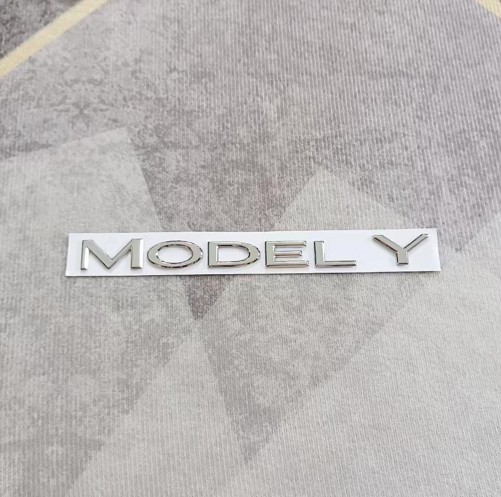 Car Trunk Replacement Logo Sticker Accessory For Tesla SpaceX Model 3 Highland 2023 S X Y Y-Eur Roadster P75D P85D P90D P100D