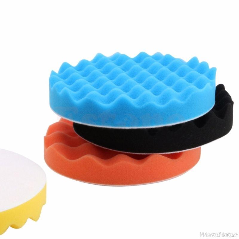 4Pcs 5 Inch (125mm) Buffing Polishing Sponge Pad For Car Polisher Buffer New F20 21 Dropshipping