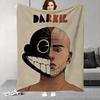 Musica Hip Hop Lil D-Darkie Design Coperta Leggera Per Dormitori, Pisolini, Soggiorno, Ufficio, Divano, Stagione Unica