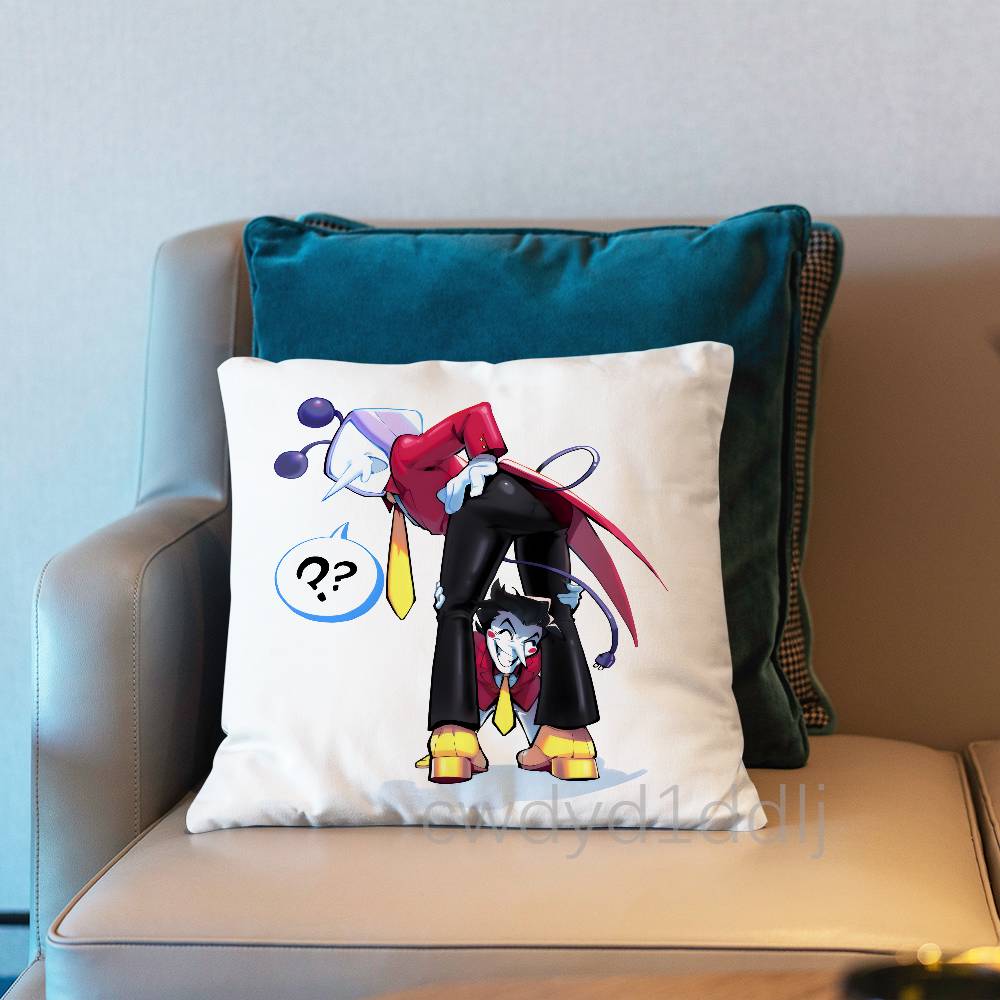 

SSpamtenna DDeltarune Pillow Case Cover Square Sofa With For Pattern Comfortable Cushion suitable Of Room 30x30cm