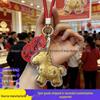 Pure 999 Gold Keychain: Bag Charm & Phone Lanyard - Perfect Festive New Year Gift