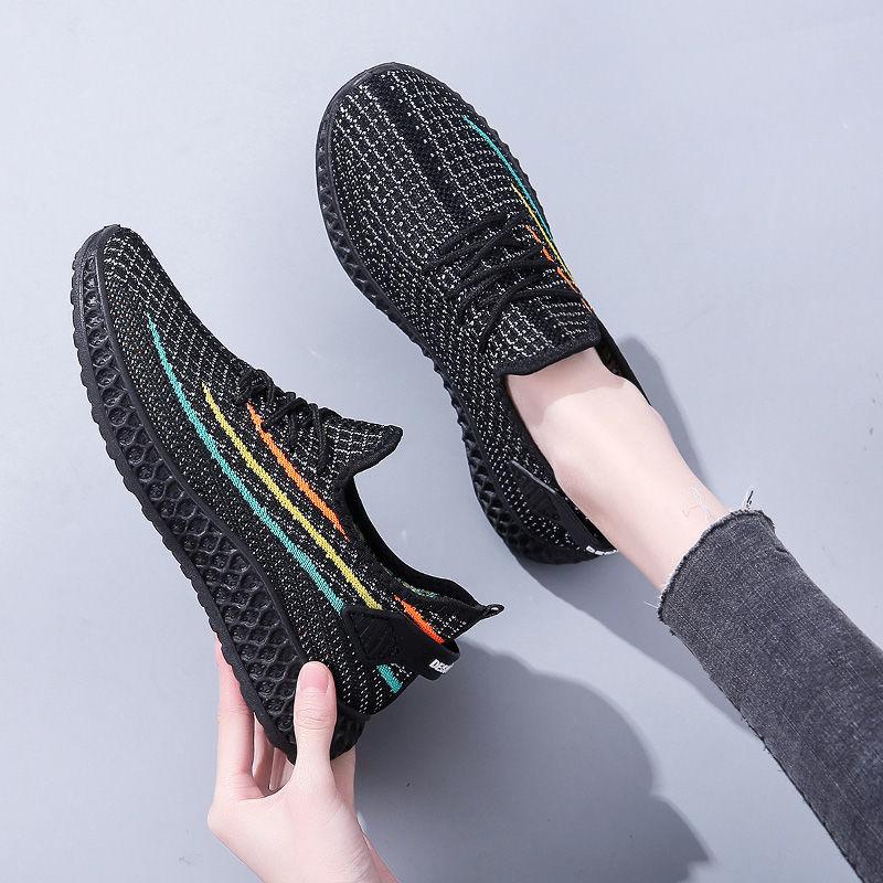 Women's Fashion Women's Clearance Shoes Sports Female Students Korean Fashion Shoes Versatile Breathable Running