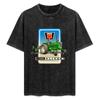 Oliver 1750 Tractor Tshirt Plus Size Loose Short Sleeve Top