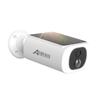 5MP ANRAN Outdoor Security Solar Connection No Power Supply Easy PIR Human Voice Light Intimidation Camera, Solar-Powered/External Compatible,