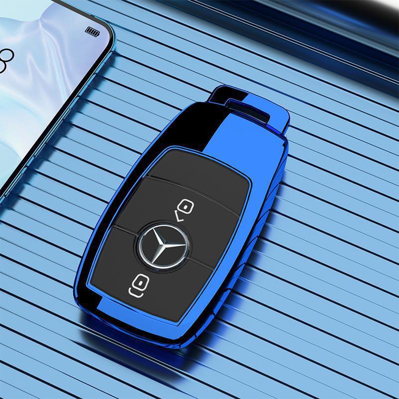 Mercedes GLA200 Key Cover: Premium Men's & Women's Protective Shell for 24 Models with Two-Button Full Package.