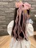 1PC Bow Streamer Colored Flowers Girls Hairpins Hair Clips Cute Kids Headwear Baby Hair Accessories
