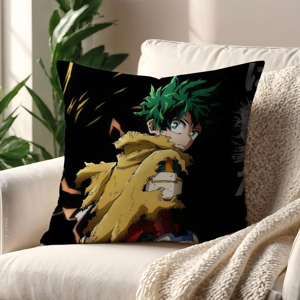 My Hero Academia Anime 8 cushion cover For Pillow Sofa Printing Decoration Room Home Office Coffee Shop Car Nordic Simplicity