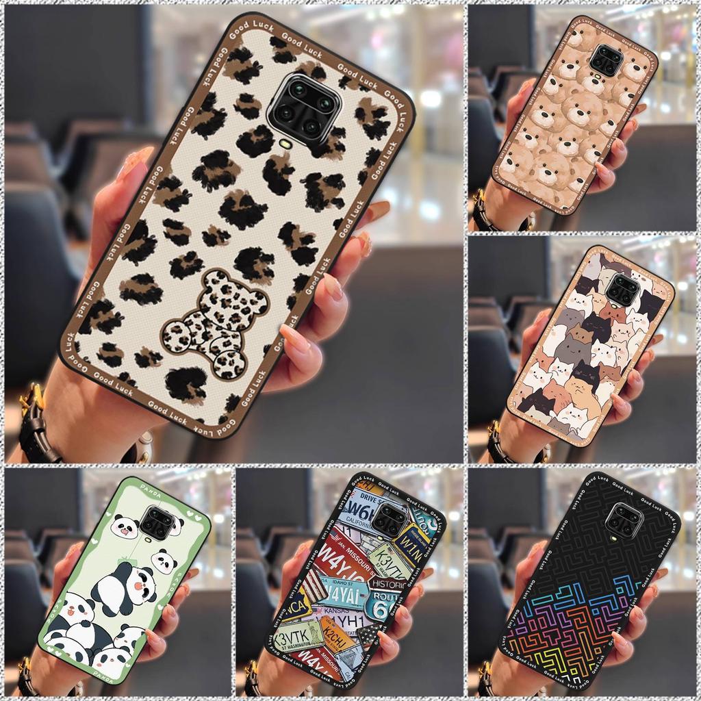 Waterproof Anti-dust Phone Case For Xiaomi Redmi Note 9 Pro/Note 9 Pro Max/Note 9S Fashion Design Durable Anti-knock TPU