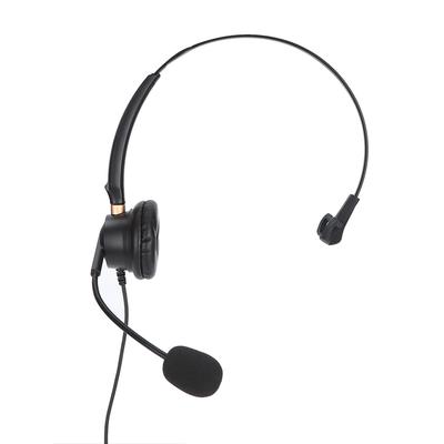 H600‑3.5 Telephone Headset Monaural 3.5mm Jack Business Headset with Mic for Smartphone Tablet