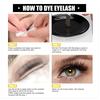 Brow Lash Tint Set, Sweat-Proof Color-Fast Non-Smudge 2-in-1 Eyebrow Eyelash Tinting Set