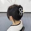 Bowknot Shark Clips Acrylic Hairgrip New Hair Clips  Women