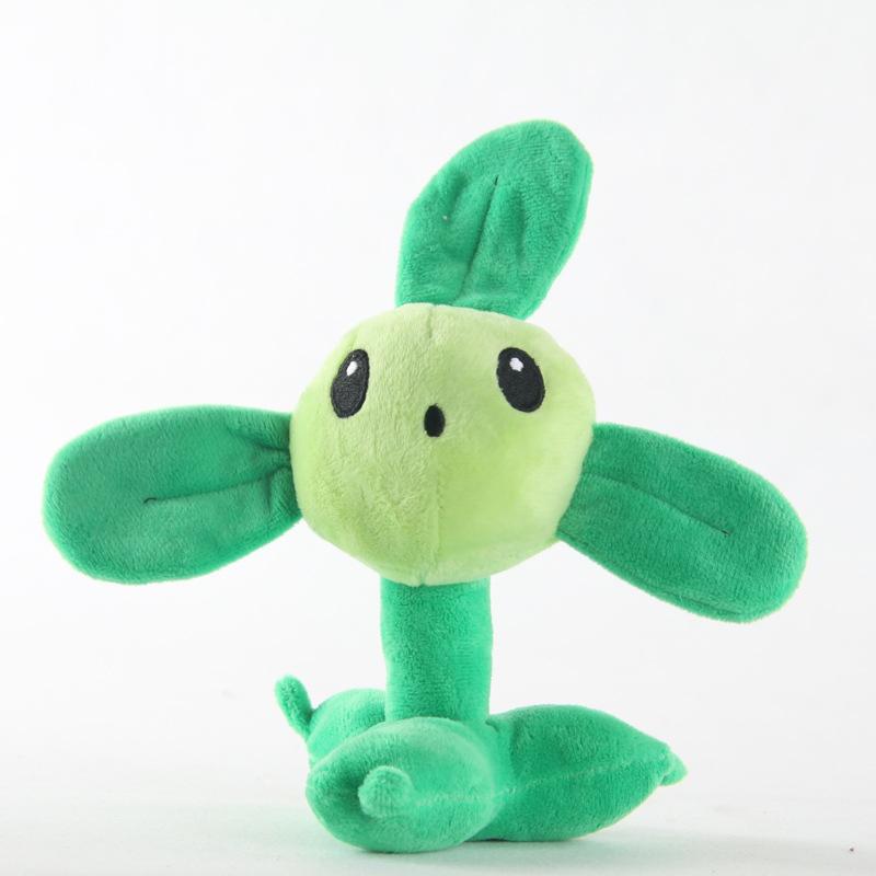 Non-Toxic New Plants Vs Zombies Plush Stuffed Toys Starfruit Split Pea Threepeater Laser Bean Imp Zombie Cartoon Game Cute Doll Kids Gifts