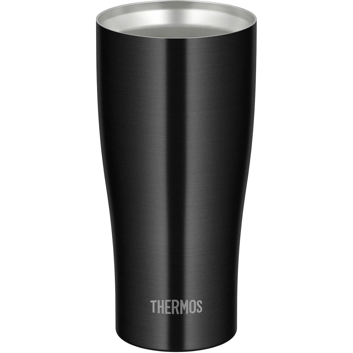 Thermos Vacuum Insulated Tumbler 420ml Black Dishwasher Safe Bottle Structure Heat Retention Cold JDY-420C BK