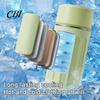 Press And Release Ice Mold 2-in-1 Cube Bottle, to Release, Stainless Steel Bottle Quick Tray Design, Portable Leakproof Maker for Home Camping