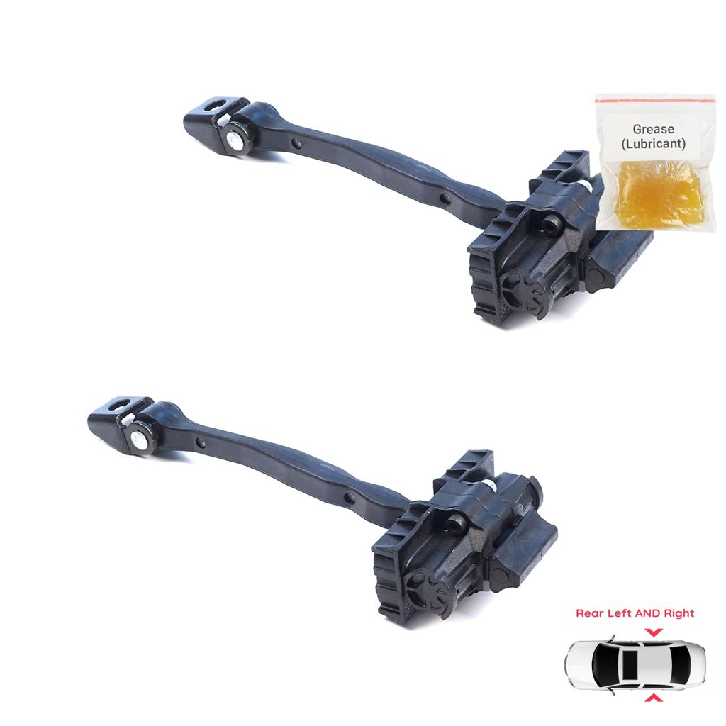 EDP1672-1 2 Pieces Rear Door Hinge Brake Stop Check Assy Limiter Strap for VW ID.4 E21 ID.5 E39 Q4 e-tron F4N F4B 11A839249A
