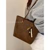 Borsa da ascella da donna di grande capacità, semplice borsa tote, borsa monospalla di grande capacità